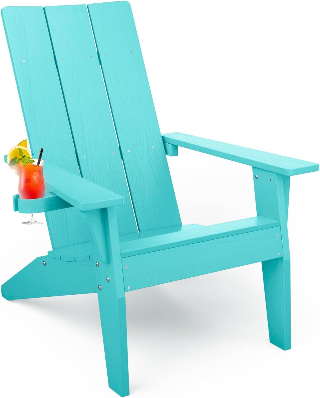 MXIMU Modern Adirondack Chair for Comfortable Outdoor Seating