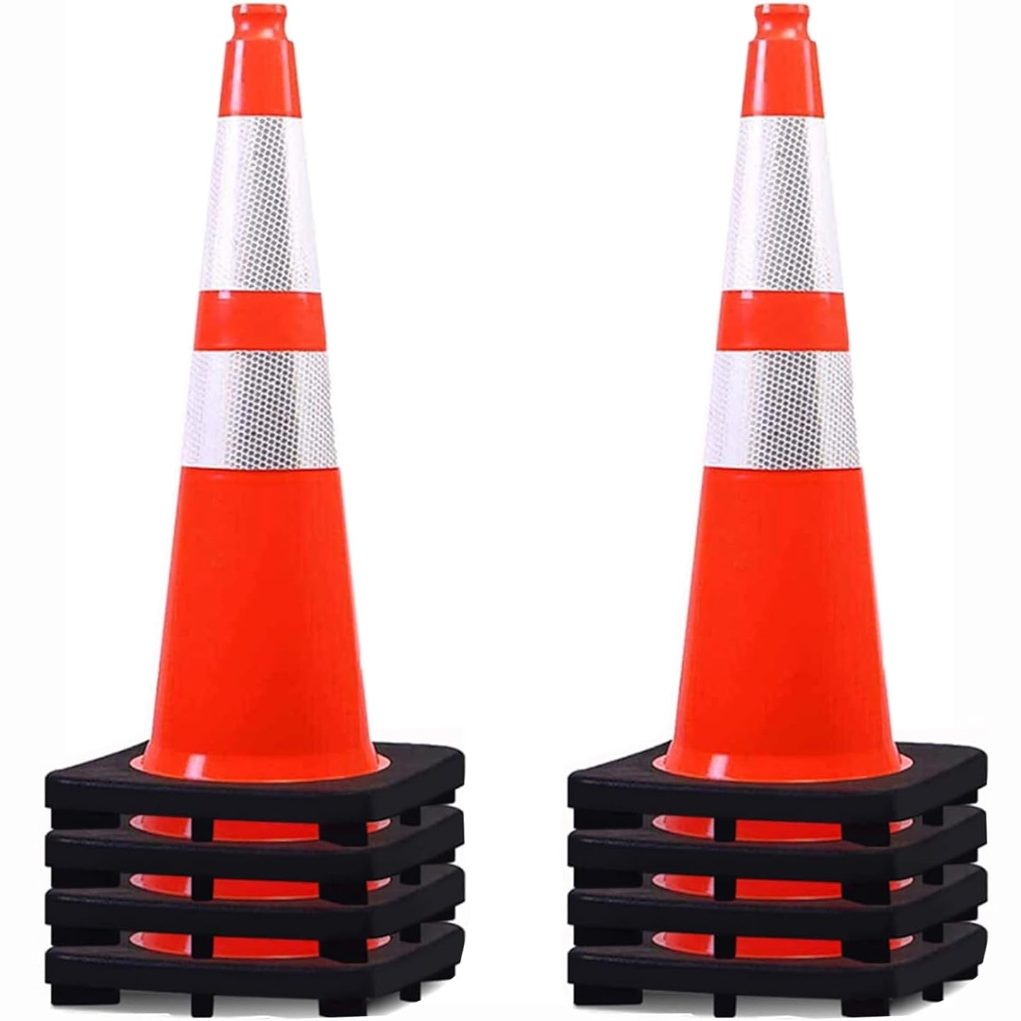 28 Inch Traffic Safety Cones for Road Parking and Construction