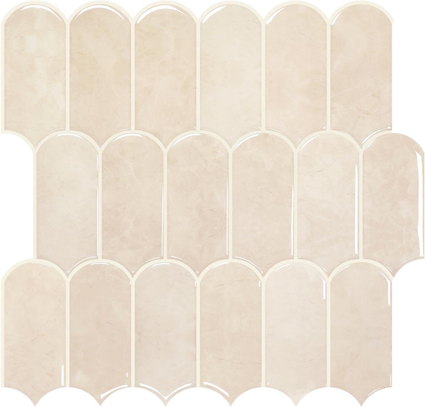 Vamos Tile Upgraded Thicker Design Peel and Stick Backsplash