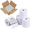 2-1/4ft x 50ft Thermal Receipt Paper (100 Rolls) - Premium 58mm Fit