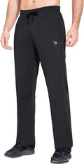 Baleaf Men's Fleece Lined Water Resistant Pants for Winter Comfort