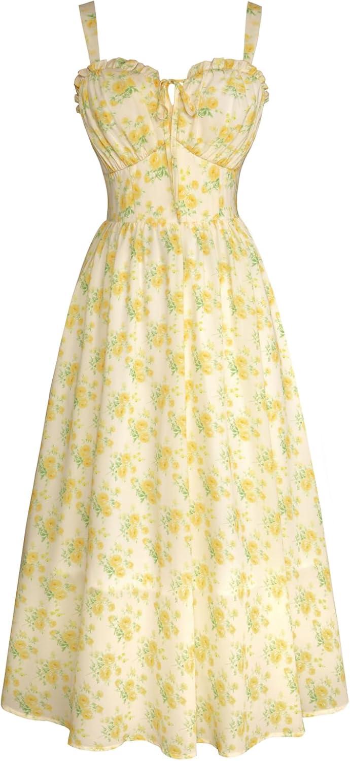 Floral Corset Summer Dress for Women by Scarlet Darkness 2025