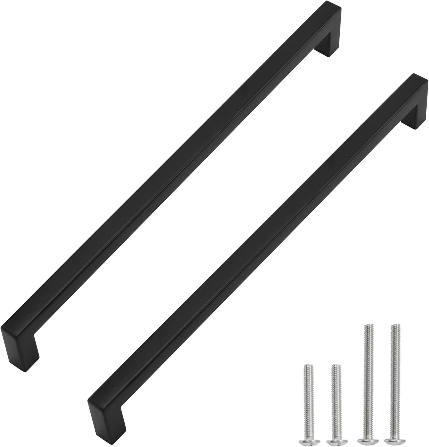 Matte Black Cabinet Handles for Stylish Kitchen Upgrade