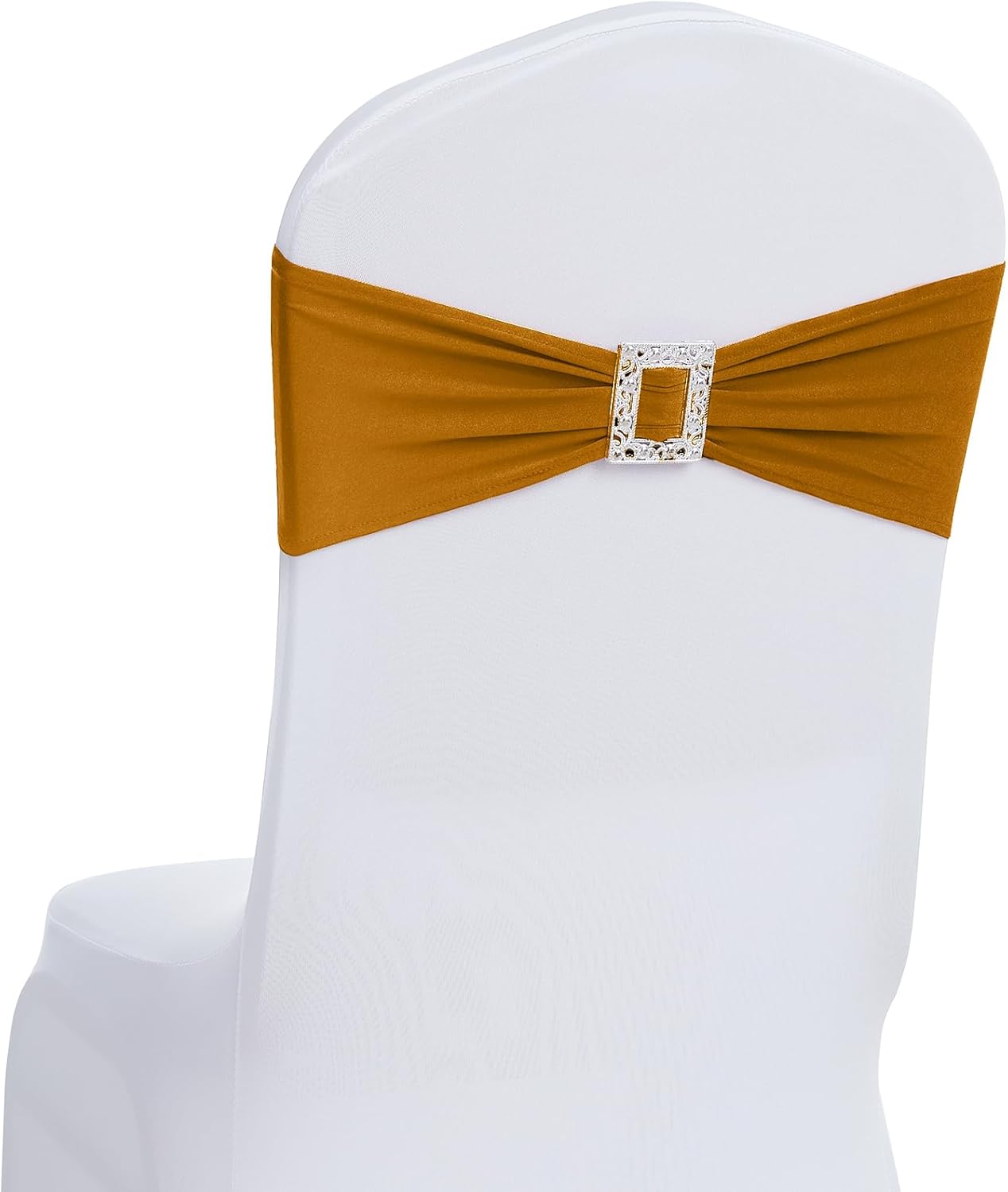 Joccun 120 PCS Spandex Chair Sashes for Elegant Event Decor