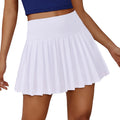 PINSPARK Pleated Tennis Skirts for Women - High Waist Style