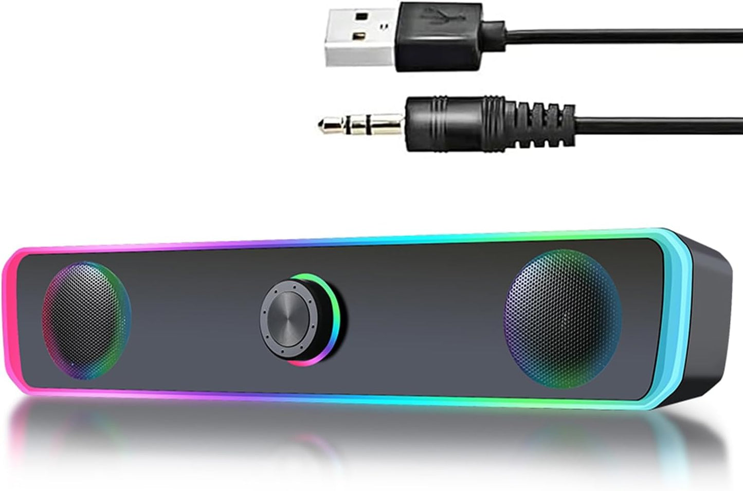 Immerse in HiFi Sound: LED PC Speakers