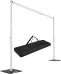 Pipe and Drape Backdrop Stand 8ft x 10ft - Heavy Duty Wedding