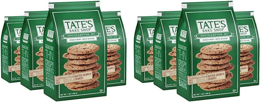 Tate's Bake Shop Butter Crunch Cookies for Sweet Snack Lovers