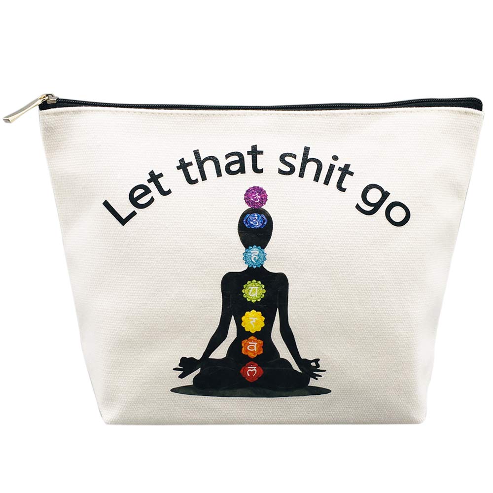 Charmoly Let That Go Makeup Bag - Zen Gift