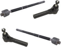 TRQ Front Steering Tie Rod End Kit Set for Silverado Tahoe Yukon