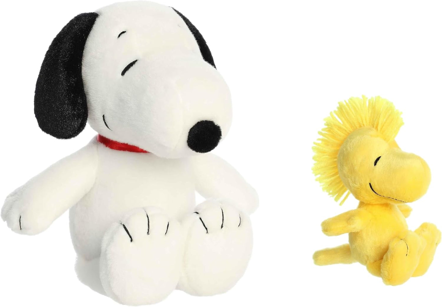 Floppy Legs Snoopy and Woodstock Plush Bundle for Peanuts Fans