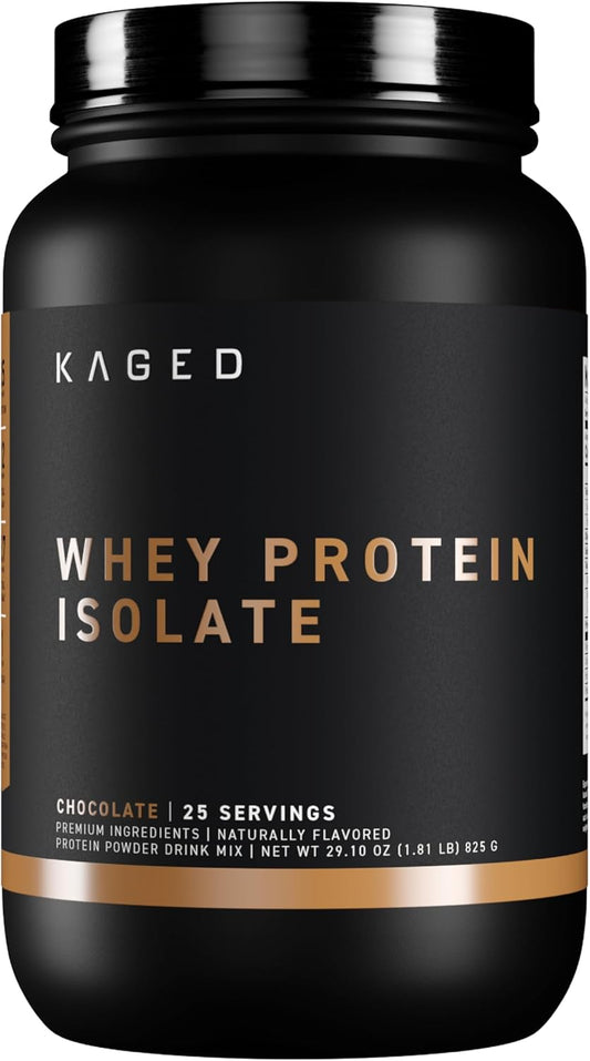 Kaged Whey Protein Isolate Powder for Muscle Building Recovery