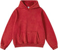 Womens Vintage Acid Wash Oversized Hoodie - Cozy Chic