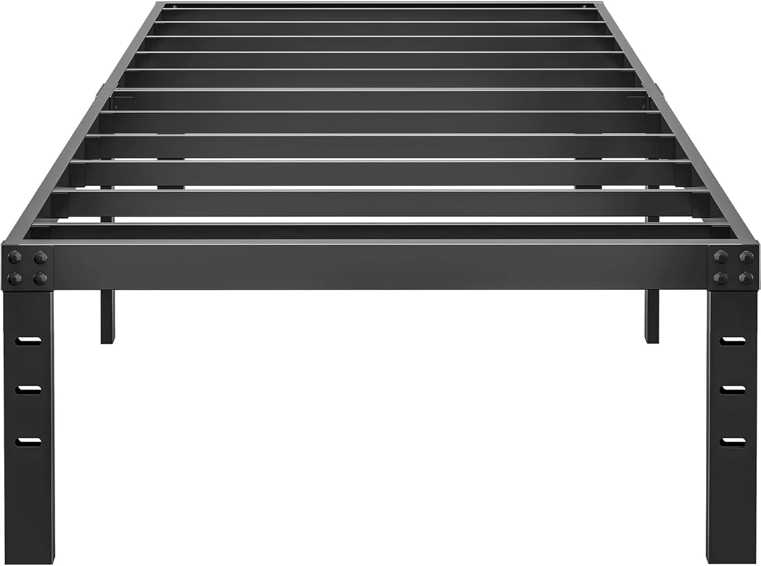 14 Inch Metal Twin XL Bed Frame - Easy Assembly and Storage