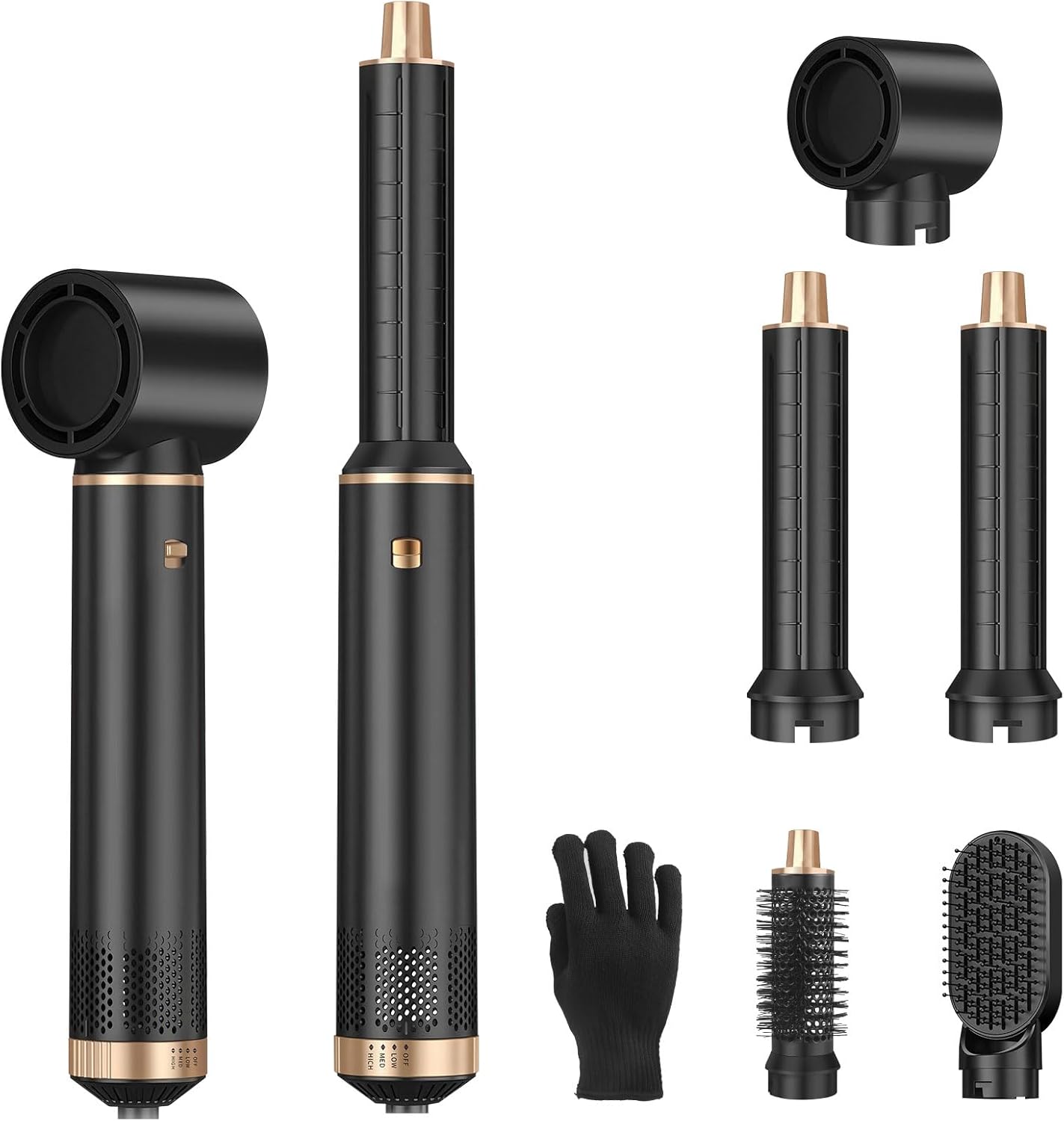 Sendowtek Hot Air Styler Brush Set 5 in 1 for Women