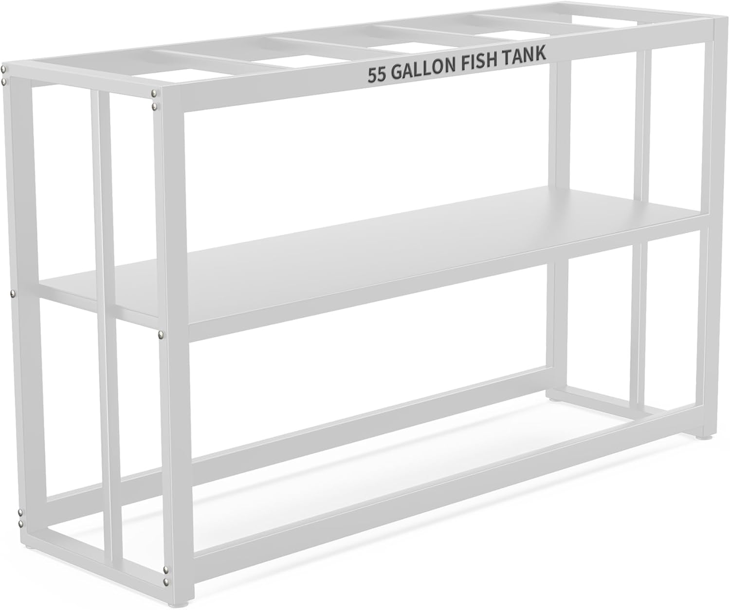 55-75 Gallon Fish Tank Stand with Storage Shelf for Aquariums
