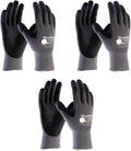 MaxiFlex 34-874 Seamless Nylon Gloves with Nitrile Micro Foam Grip