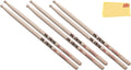 Vic Firth American Custom SD1 Drumsticks 3-Pack - Practice Bundle