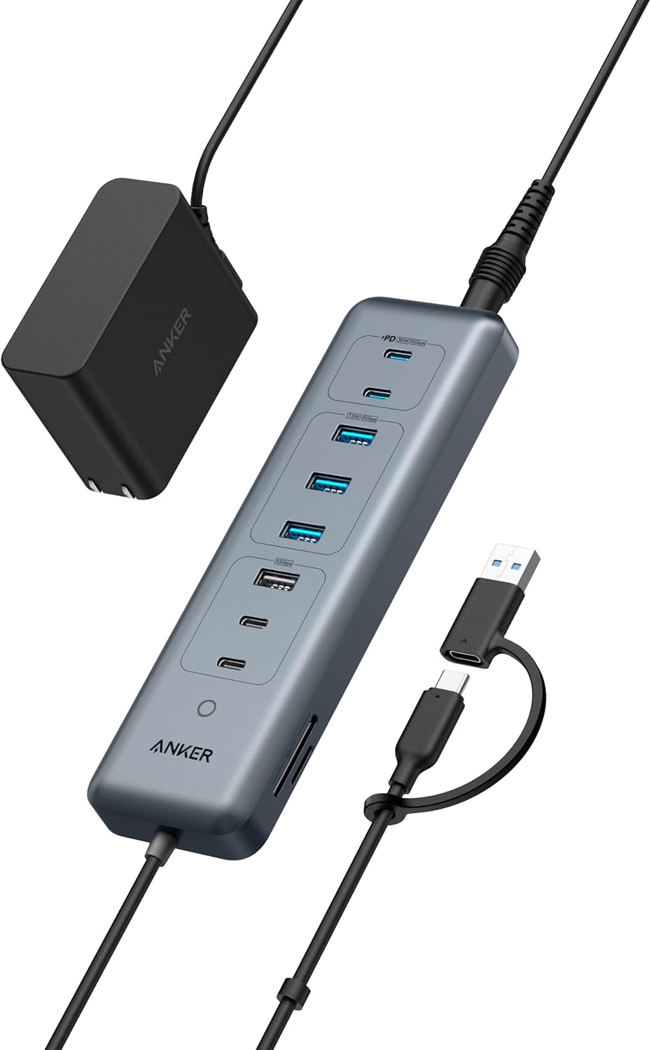 Anker USB-C Hub 11-in-1 Data Hub for Fast Connectivity Needs