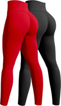 Women's 2 Piece Seamless High Waist Yoga Leggings - Butt Lift