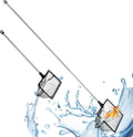 Extendable Fish Tank Net 2 Pack - Retractable Aquarium Scoop Nets