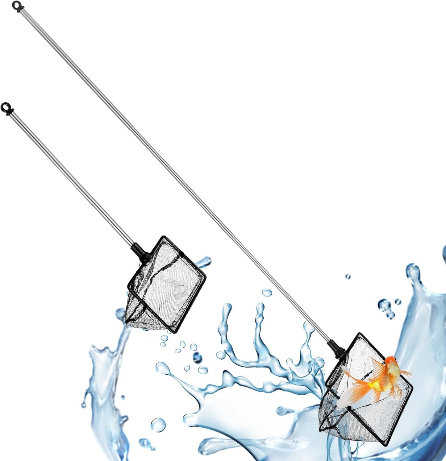 Extendable Stainless Fish Net Duo - Xthrotsenk