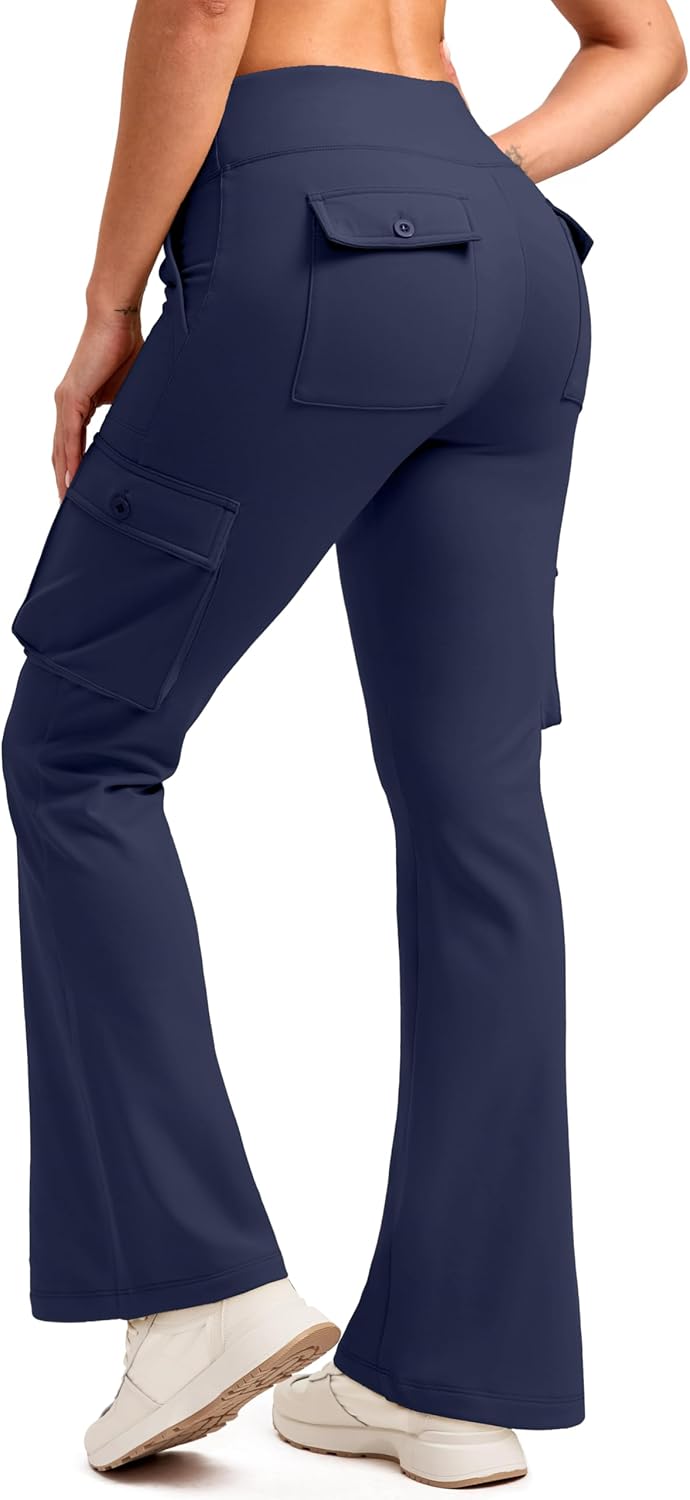G Gradual Women's Fleece Lined Cargo Pants for Winter Work