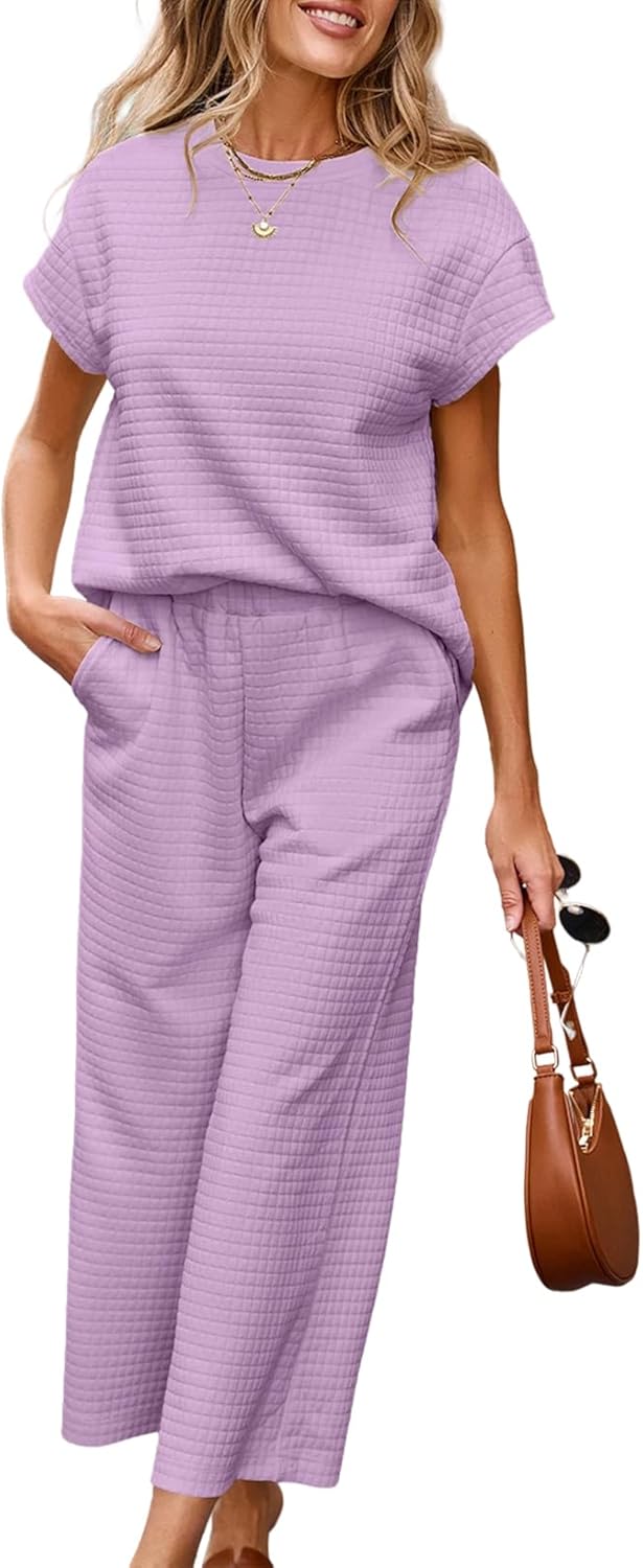 SHEWIN Womens Two Piece Fall Outfits for Cozy Comfort and Style