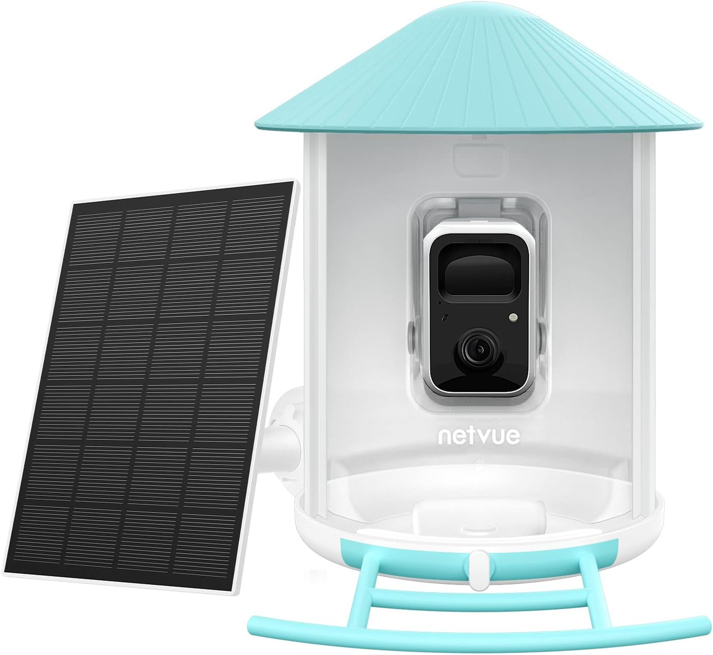 Smart Bird Feeder w/ Camera & Solar Panel