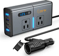 BMK 200W Car Power Inverter with USB-C and QC3.0 - Portable 200W