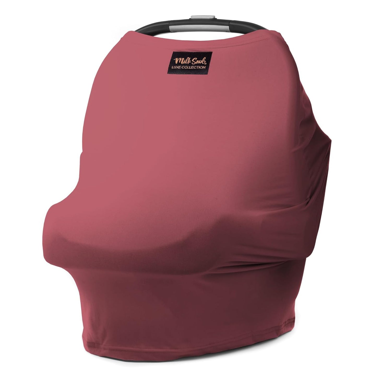 Milk Snob 5-in-1 Luxe Cover in Ash Rose for Newborn Essentials