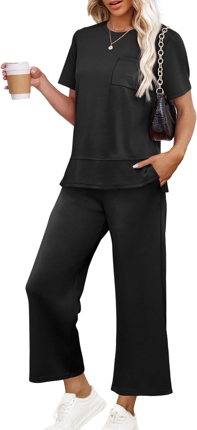 OFEEFAN Women's Lounge Sets for Vacation Travel and Comfort