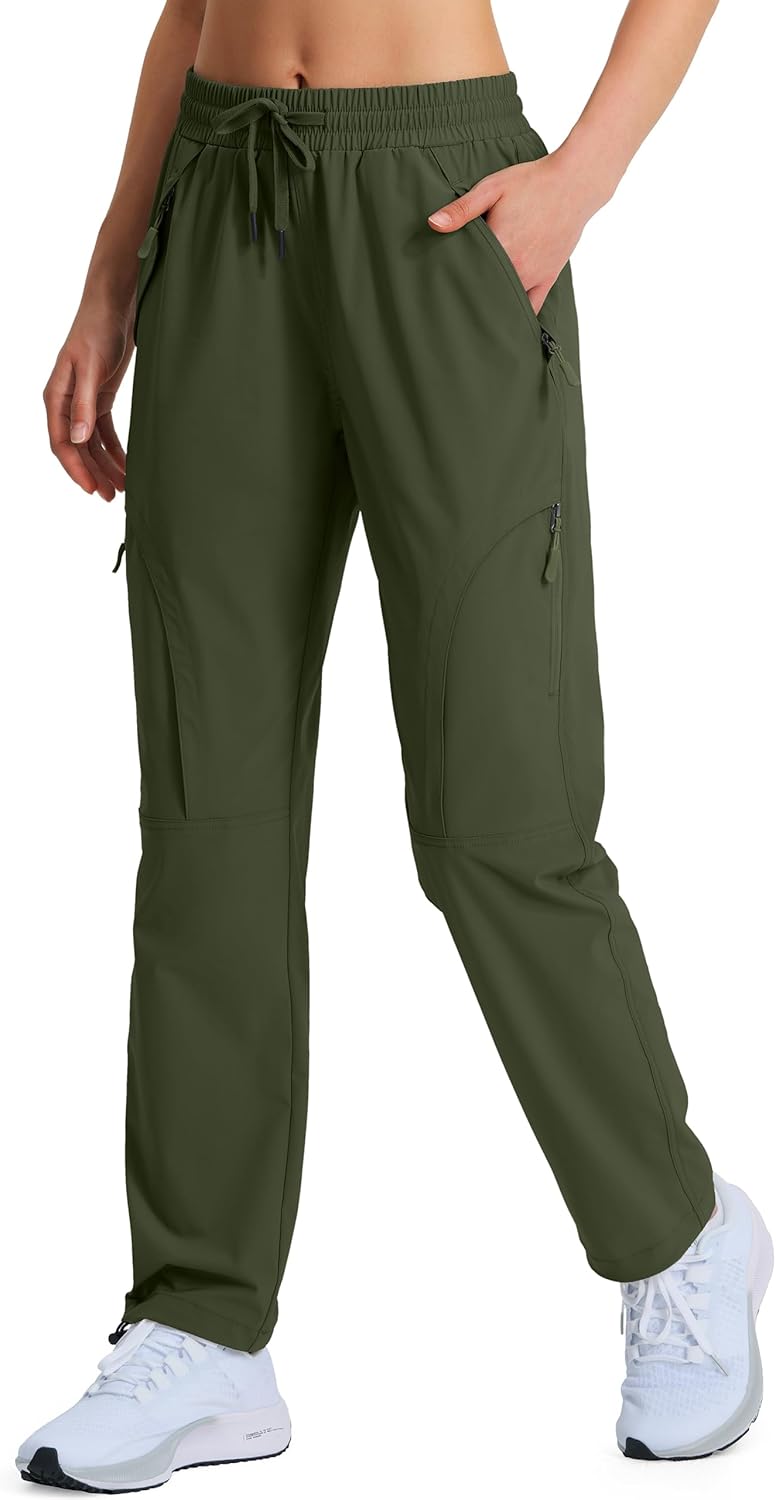 Women's Hiking Pants Quick Dry Lightweight Cargo Pants for Travel