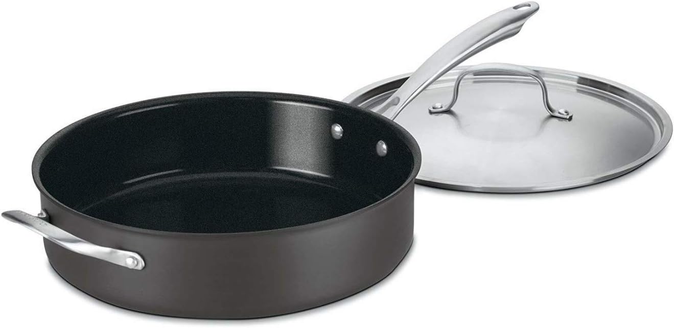 Cuisinart GG33-30H 5.5-Quart Saute Pan with Helper Handle