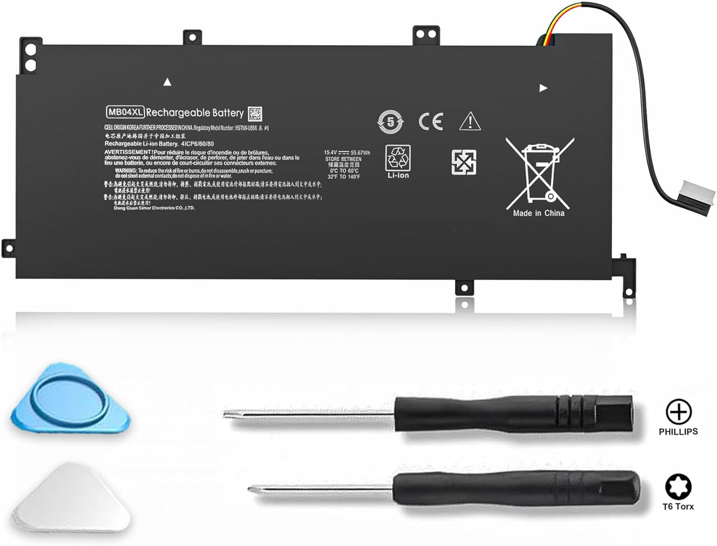 MB04XL Battery Replacement for HP Envy X360 Series Laptops