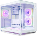 Iota C70 WH Mid-Tower Gaming PC Case - Panoramic ARGB Display