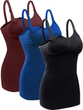 BRLIDO Womens Nursing Tank Tops Built-In Bra for Breastfeeding