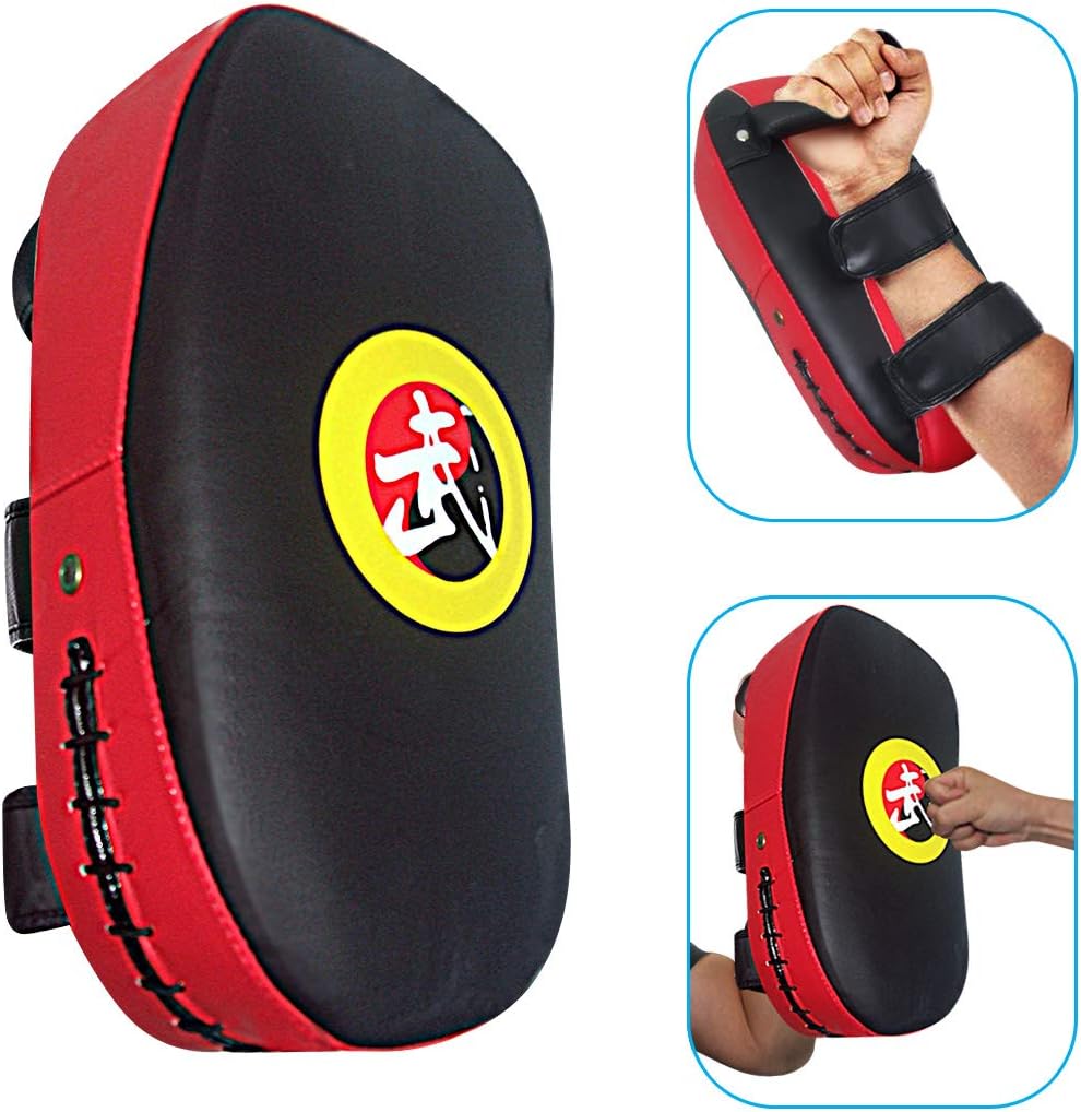 TLBTEK Kick Pad: Strike Curved Shield