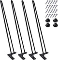 MSOBAIW 22 Inch Hairpin Legs for Modern Furniture Projects