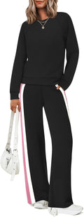 Women 2 Piece Tracksuit Set - Comfortable Fall Airport Outfit