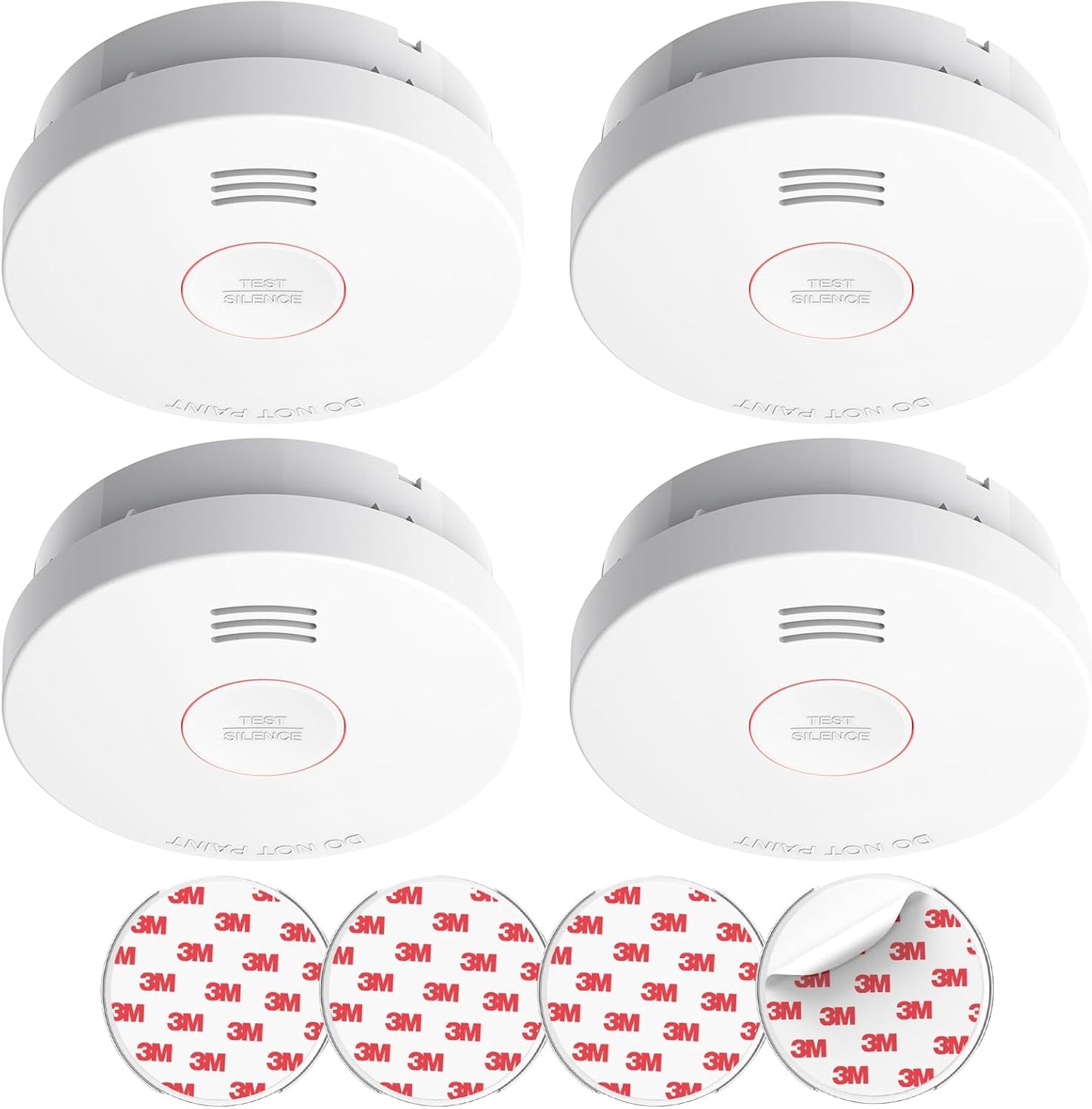 SITERLINK Smoke Detectors with 10-Year Battery for Safety