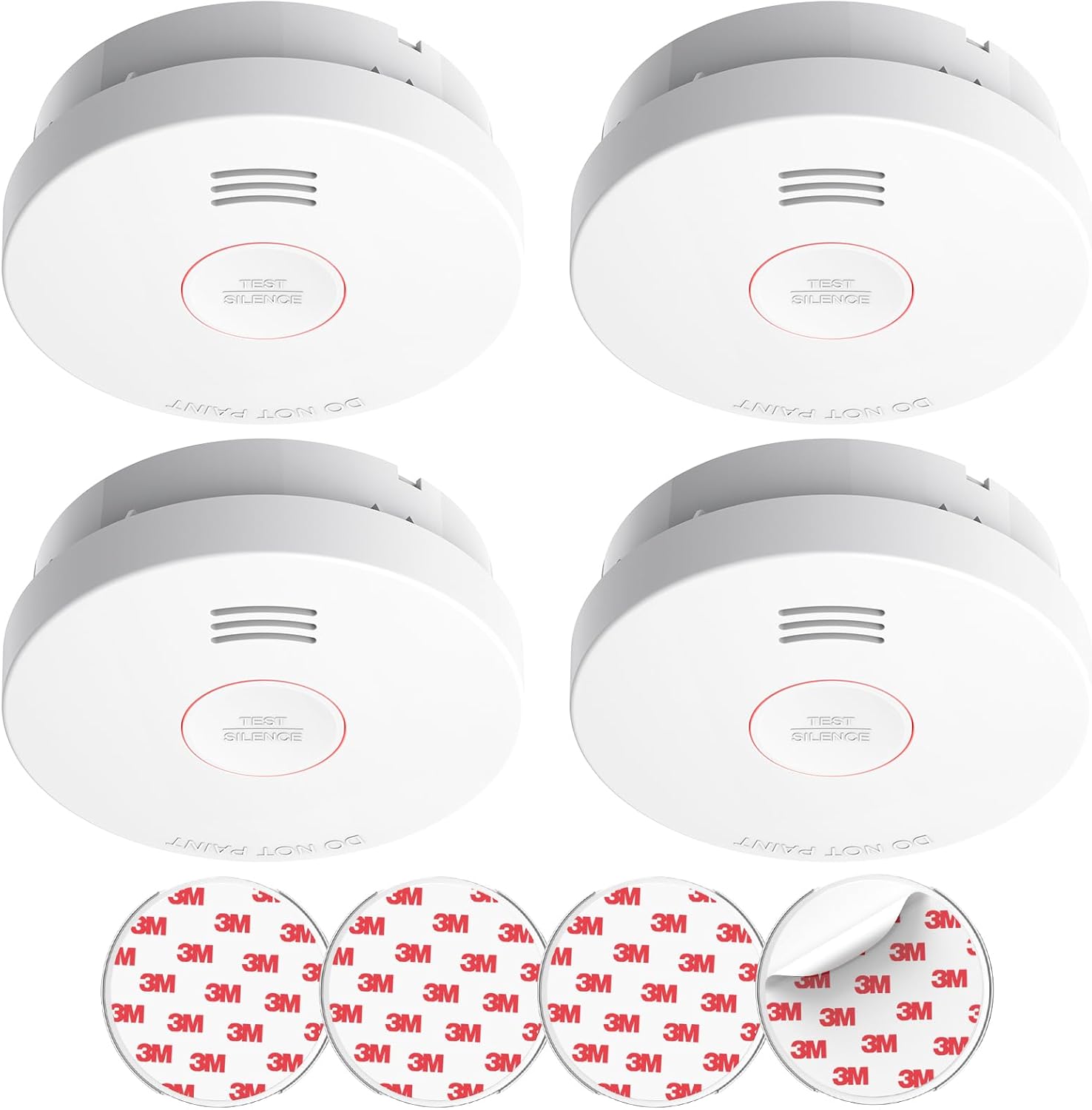 SITERLINK Smoke Detectors with 10-Year Battery for Safety