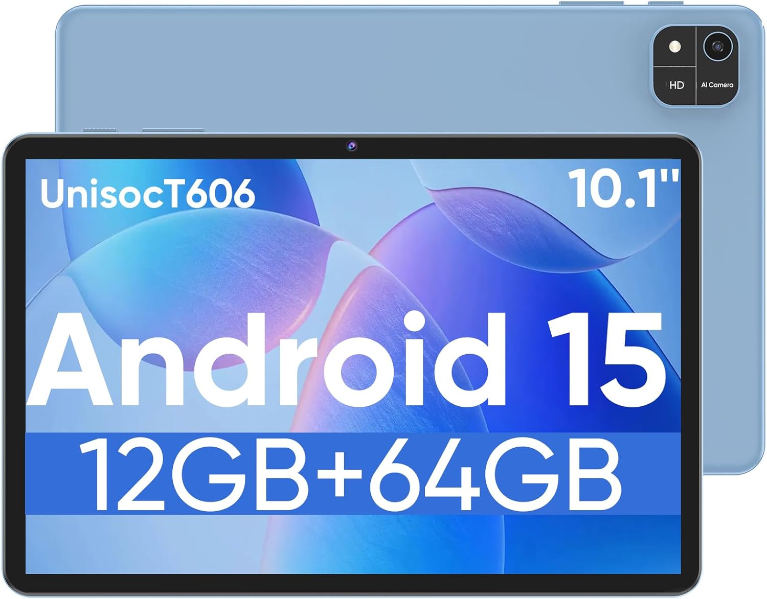 10.1 inch Android Tablet with Octa-Core Processor and 12GB RAM