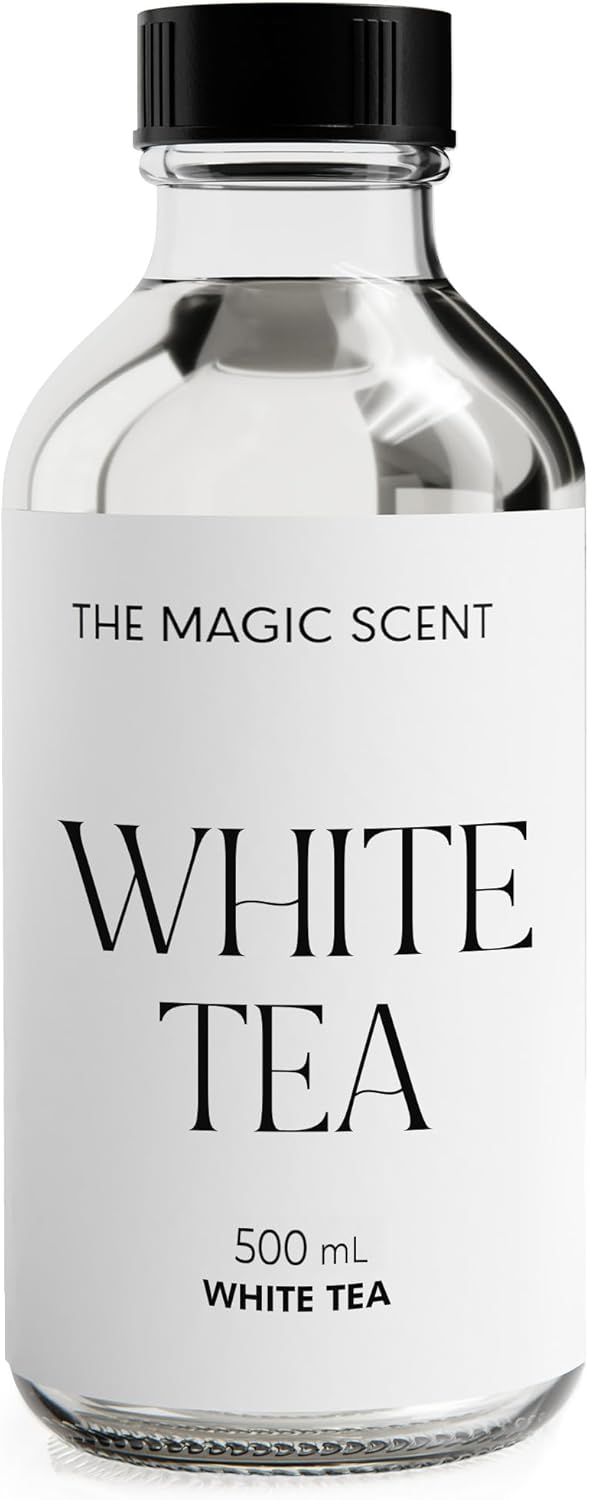 White Tea Diffuser Oil for Home - Luxury Scents 16.9 fl oz