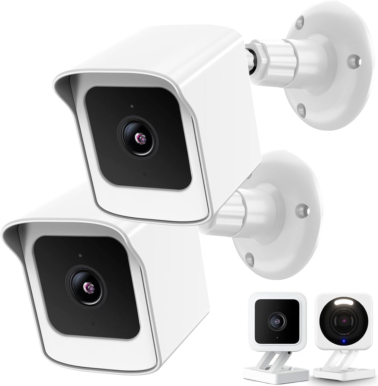 360 Adjustable Weatherproof Wyze Cam Mount 2-Pack