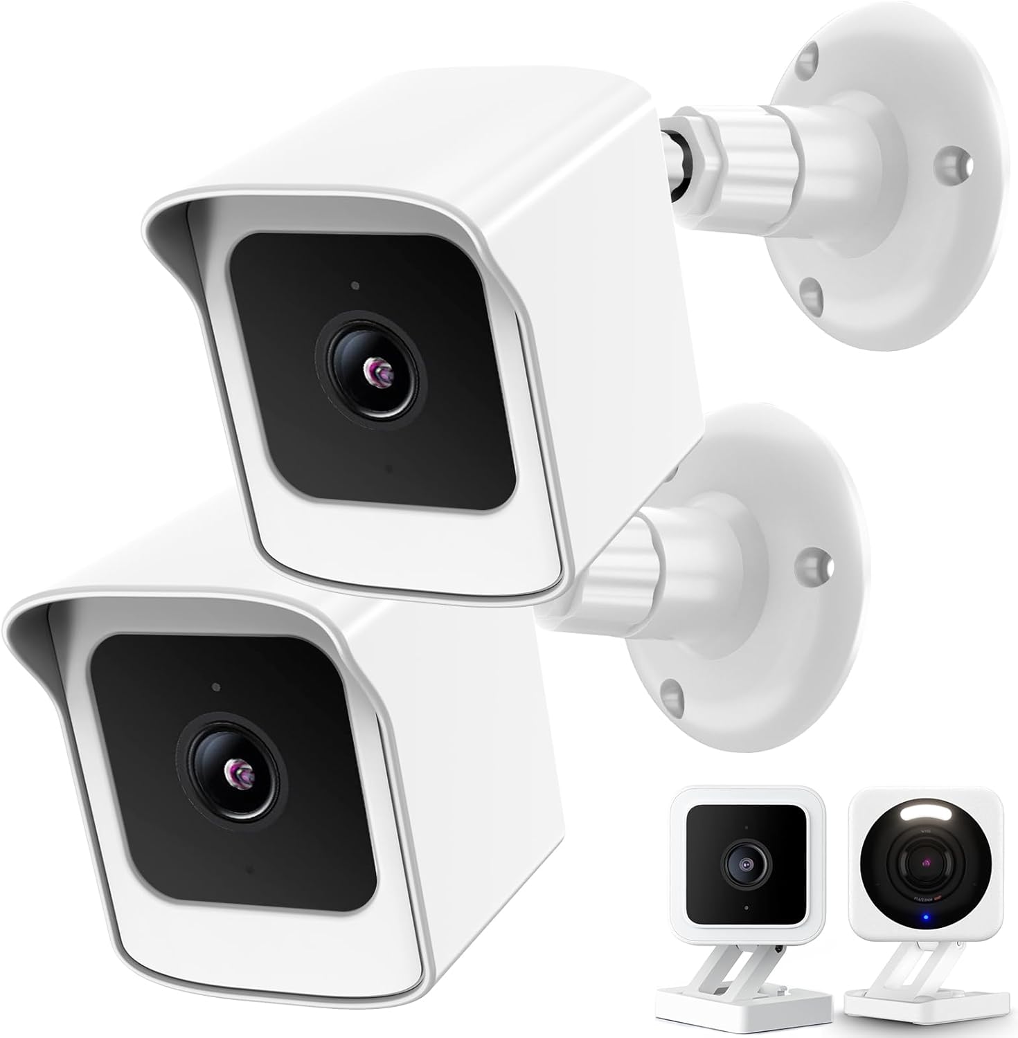 360 Adjustable Weatherproof Wyze Cam Mount 2-Pack