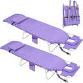 Portable Tanning Chair with Face Hole & Cushion - 3 in 1 Comfort