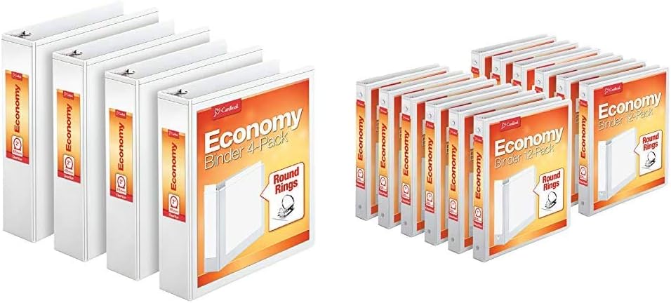 Cardinal Economy 3 Ring Binders for Efficient Organization