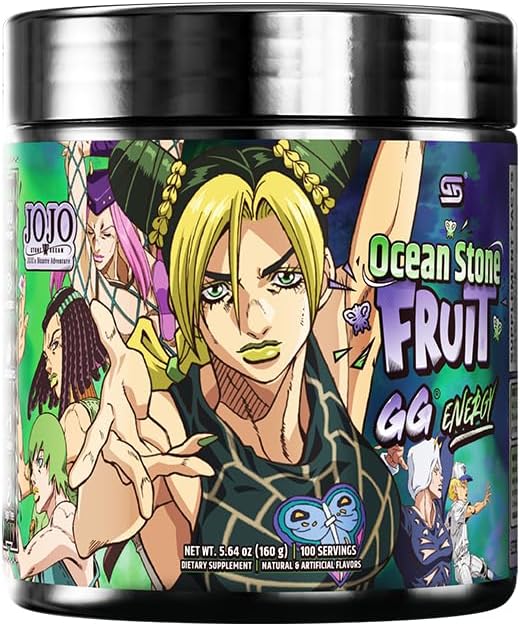 Gamer Supps GG Energy JoJo's Ocean Stone Fruit for Focus