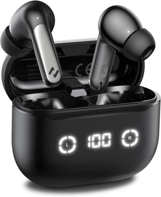 havit Wireless Earbuds: 40H Playtime & 4 Mic ENC